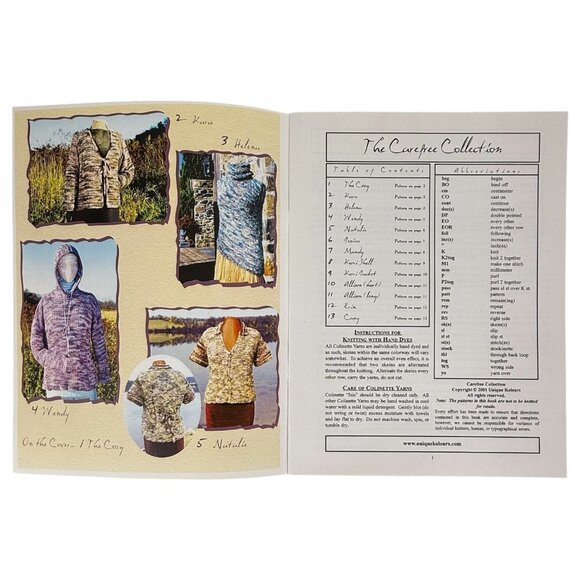 3 Colinette Yarn Pattern Books Knitting Carefree Collection Parisienne Movie Sta - Picture 3 of 12